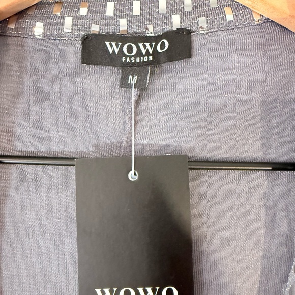 WOWO Silver Sequin Women's Jacket - Picture 5 of 8